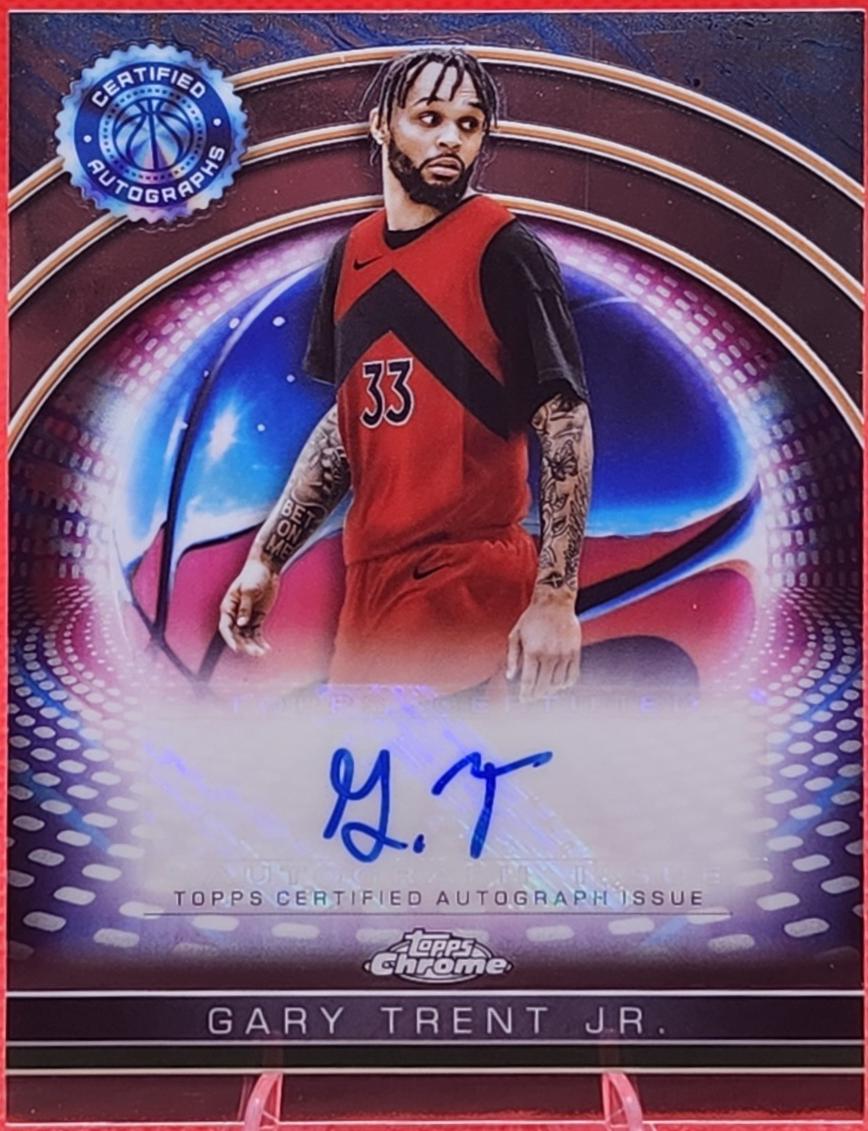 Gary Trent Jr. #TCAI-GTJ Prices | 2024 Topps Chrome Certified