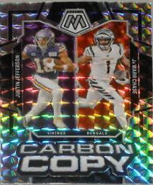 Ja'Marr Chase / Justin Jefferson [Mosaic] #CC-5