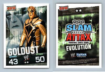 Goldust Wrestling Cards 2009 Topps WWE Slam Attax