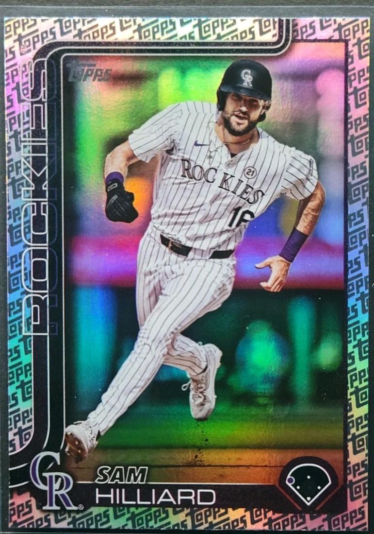 Sam Hilliard [Topps Foil Pattern] #627