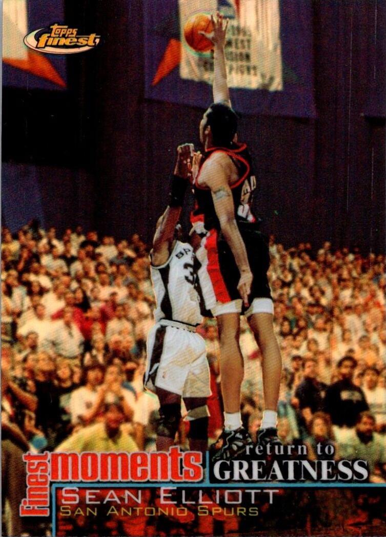 Sean Elliott #31 Basketball Cards 2000 Fleer Tradition