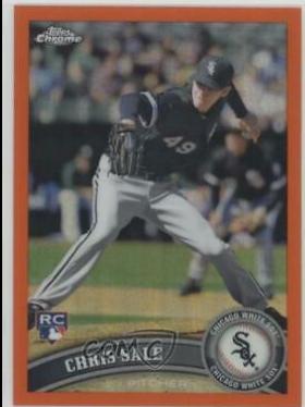 Chris Sale [Orange Refractor] #205