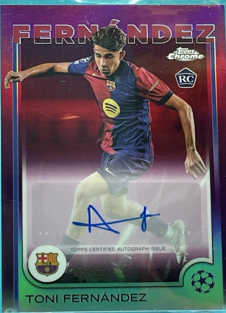 Toni Fernandez [Magenta Refractor] #CA-TF