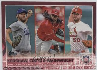 Wainwright, Kershaw, Cueto