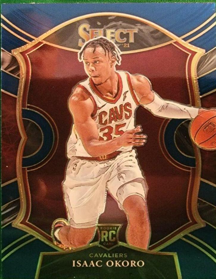 Isaac Okoro #65 Basketball Cards 2020 Panini Select