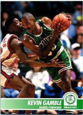 Kevin Gamble #11 Basketball Cards 1994 Hoops