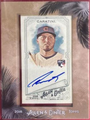 Victor Caratini #MA-VC 2018 Topps Allen & Ginter Baseball Framed Mini Autographs
