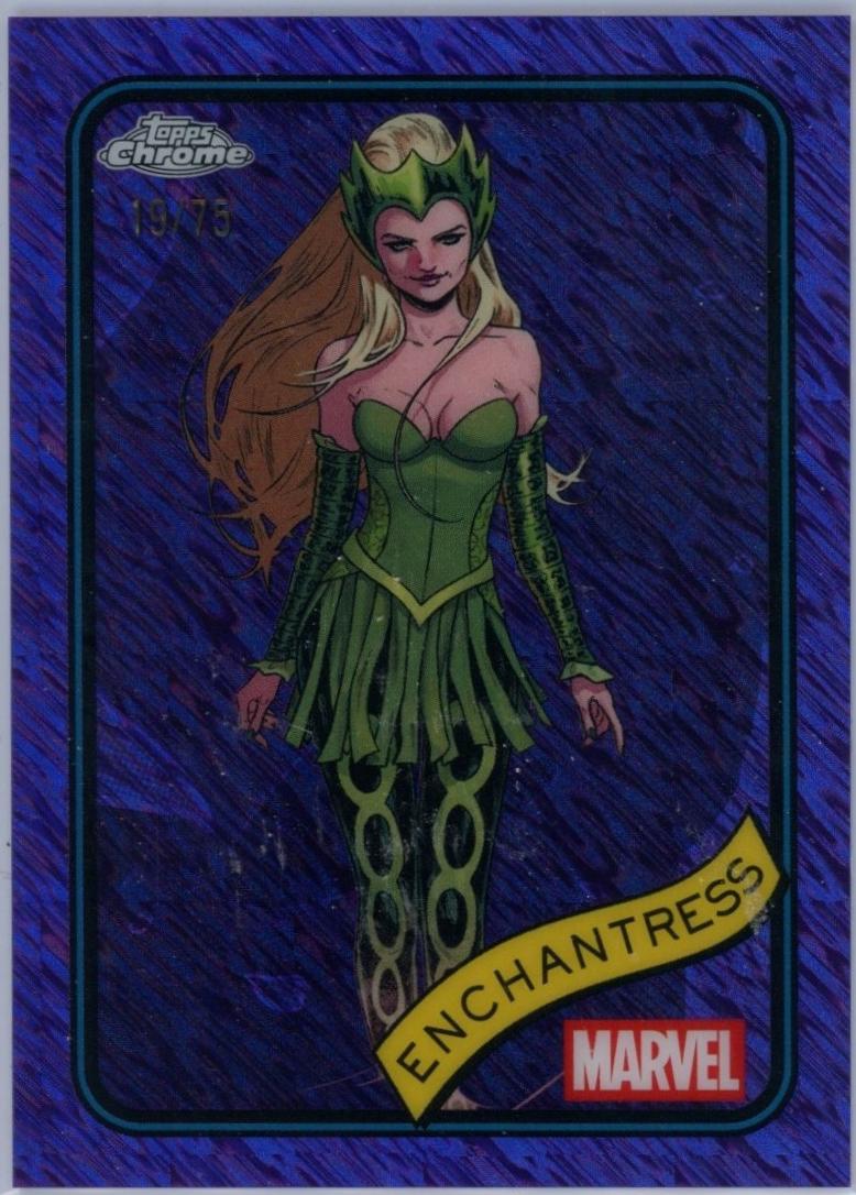 Enchantress Purple Shimmer Refractor