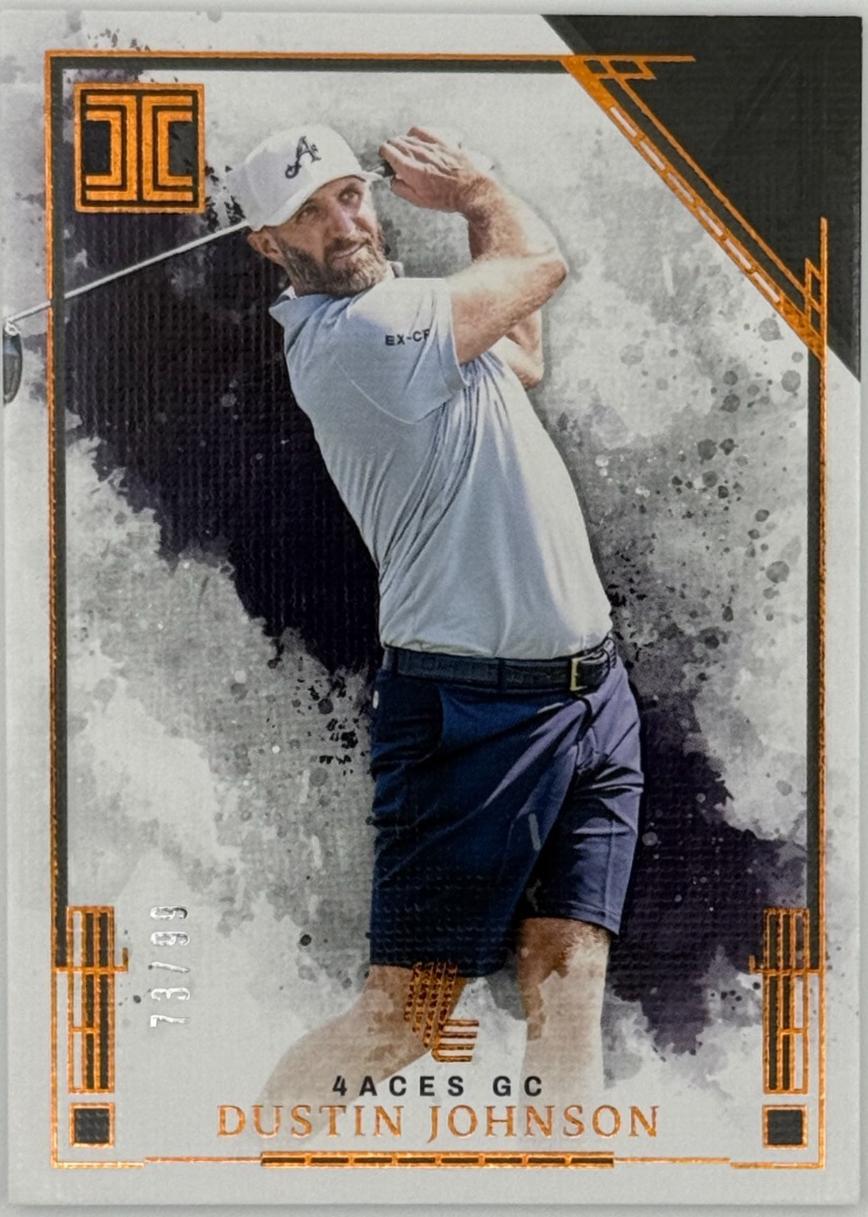 Dustin Johnson #14 2025 Panini Impeccable LIV Golf