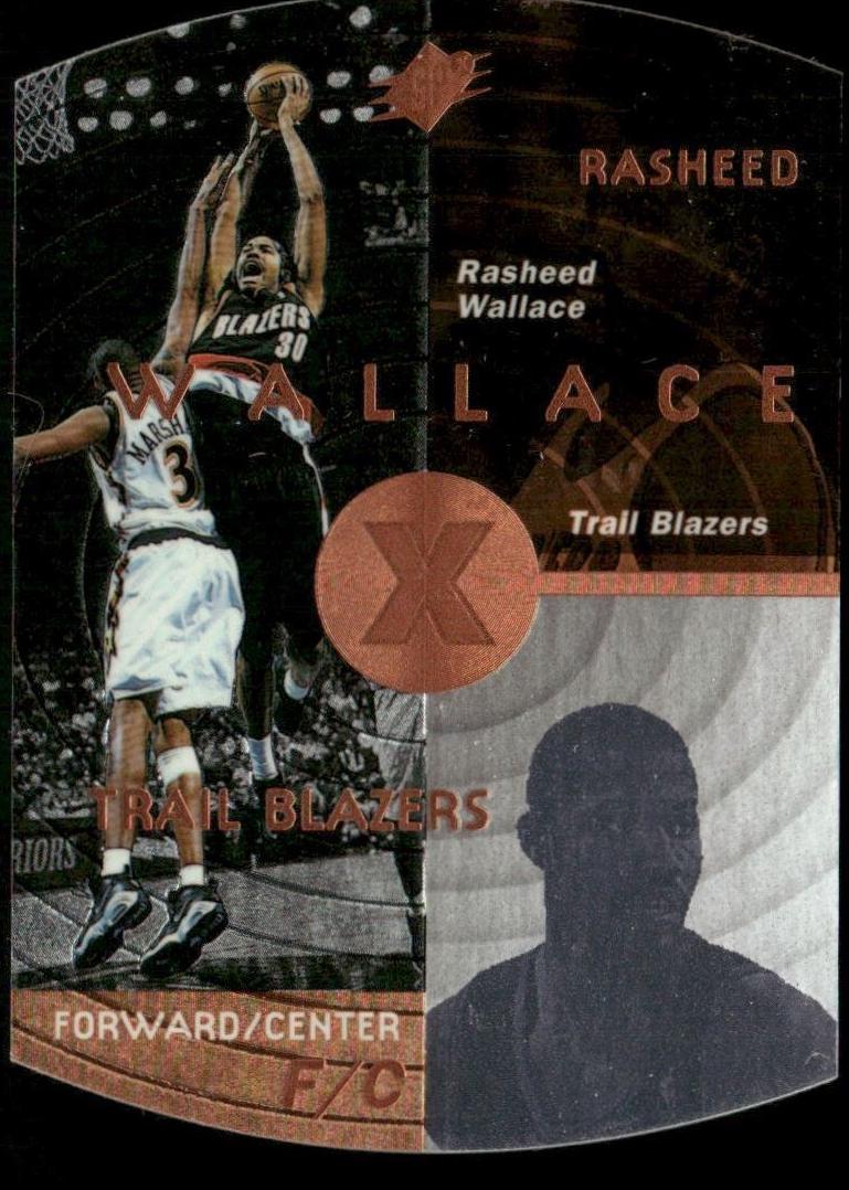 Rasheed Wallace #35 Basketball Cards 1997 Spx