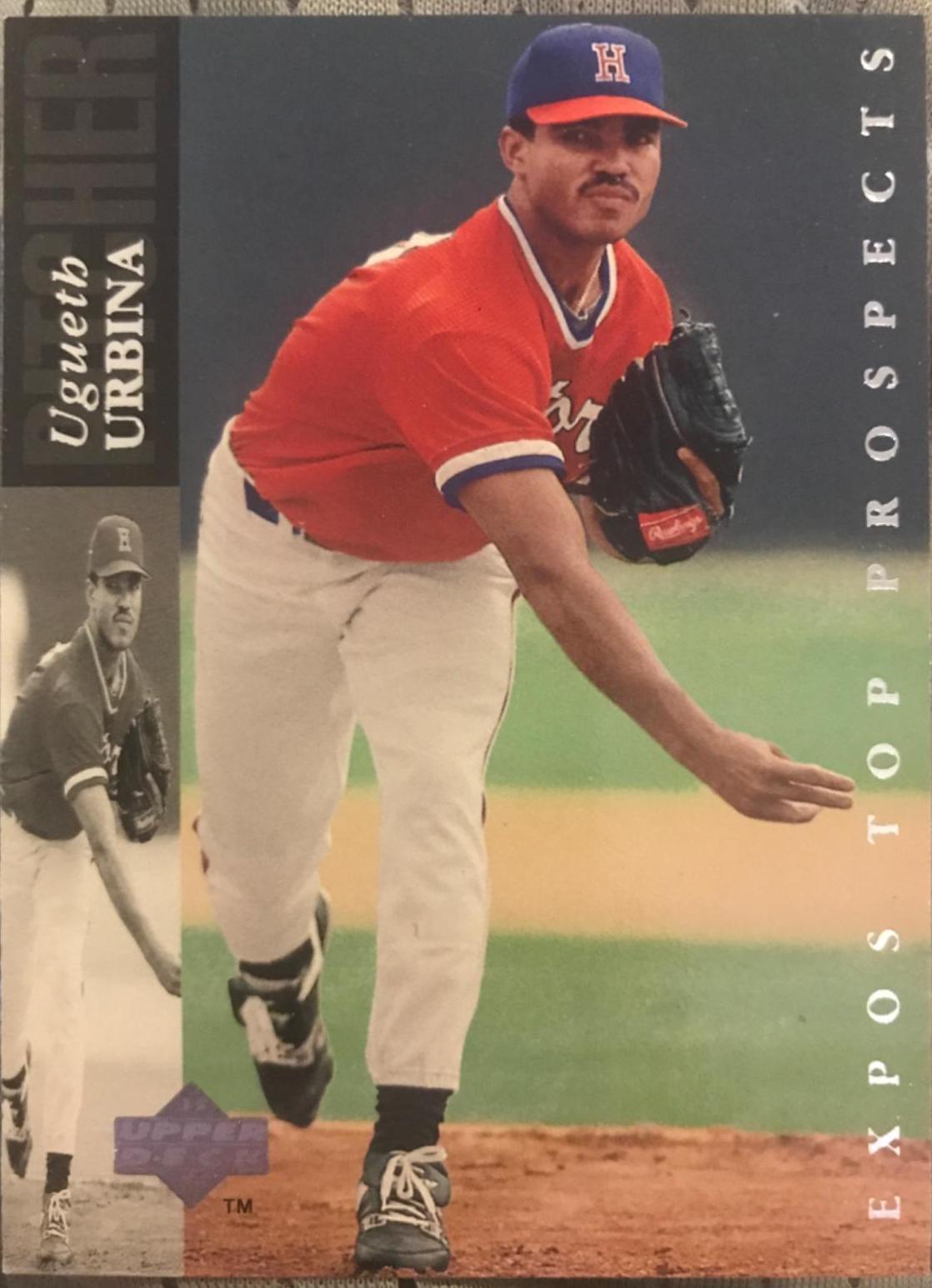 Ugueth Urbina #83 Baseball Cards 1993 Upper Deck Top Prospects