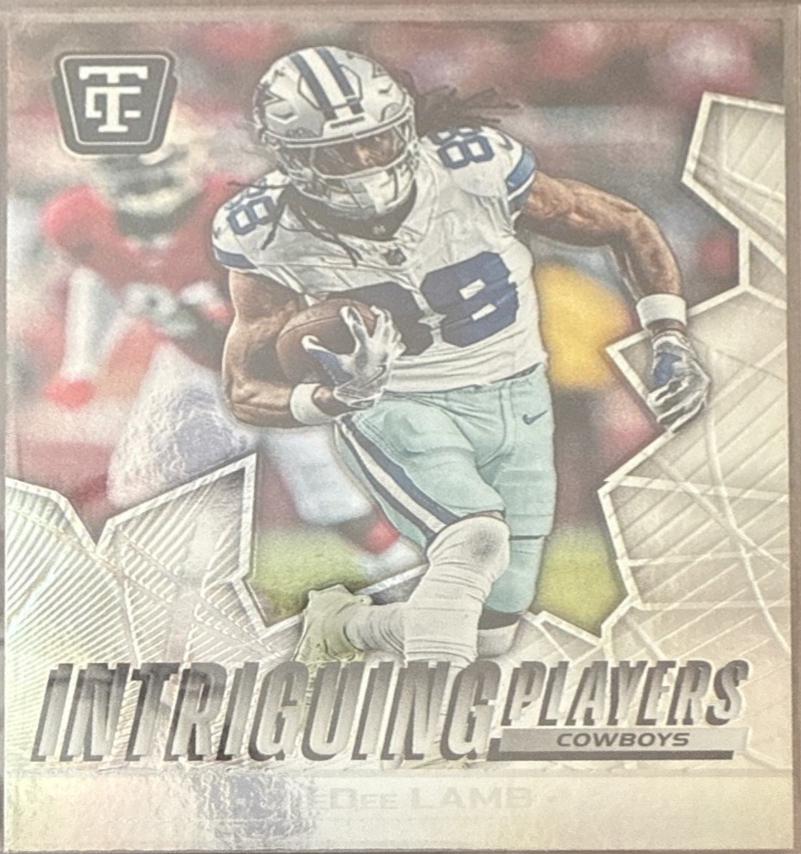 CeeDee Lamb #2 Football Cards 2024 Panini Totally Certified Intriguing Players