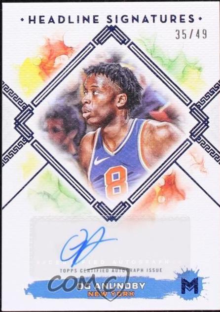 OG Anunoby [Ultramarine Blue] #HS-OGA