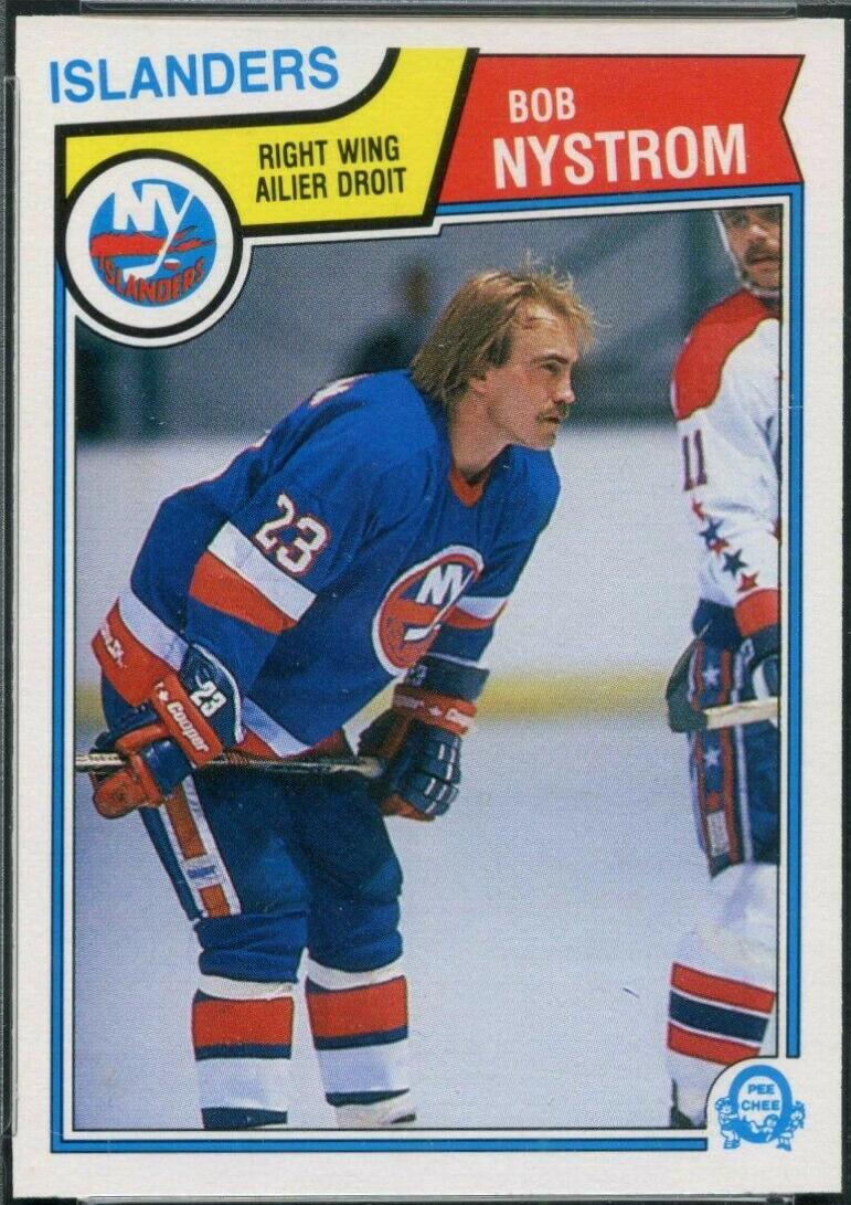 Bob Nystrom #14 Hockey Cards 1983 O-Pee-Chee
