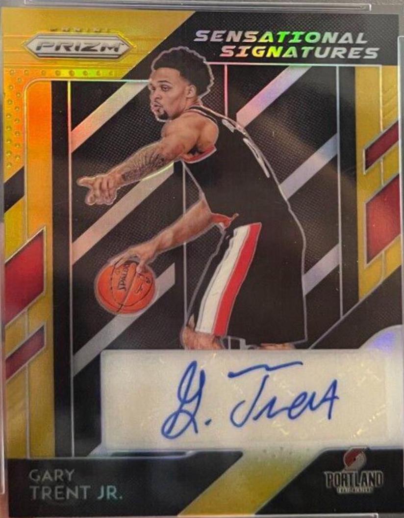 Gary Trent Jr. [Gold Prizm] #SS-GTJ
