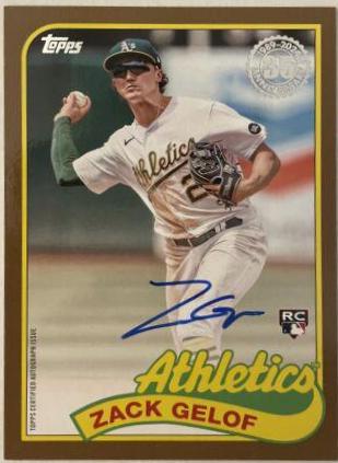 Zack Gelof [Gold] #89BA-ZGE