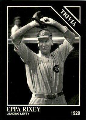 Eppa Rixey #906 1993 Conlon Collection Baseball
