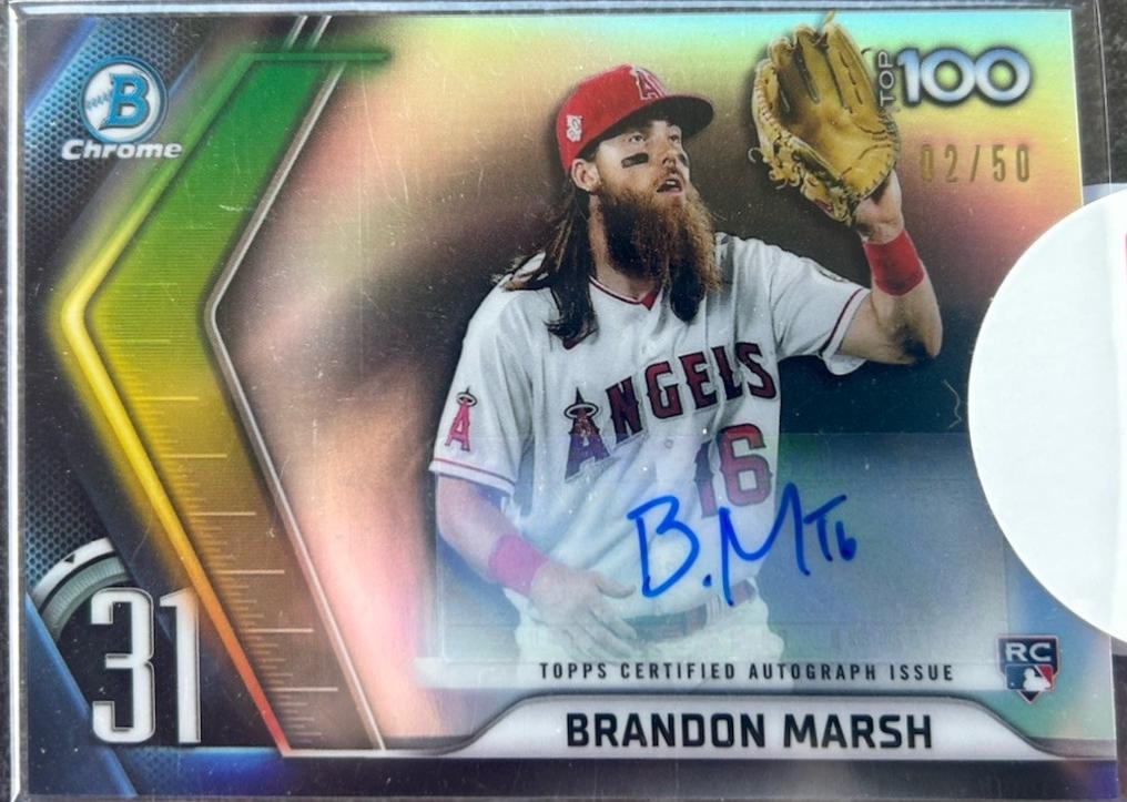 Brandon Marsh [Autograph] #BTP-31