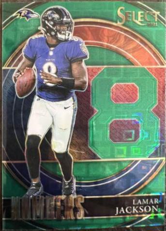 Lamar Jackson [Green] #SN-5