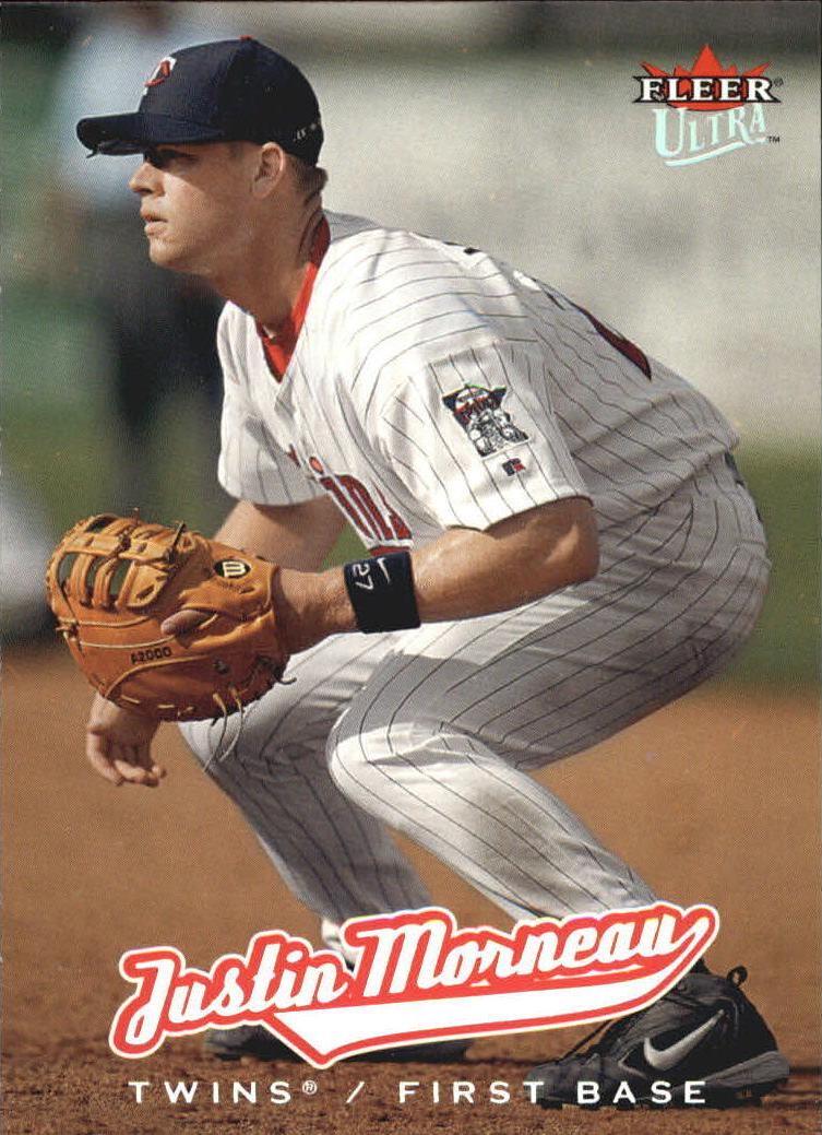 Justin Morneau #14 Baseball Cards 2005 Fleer Ultra