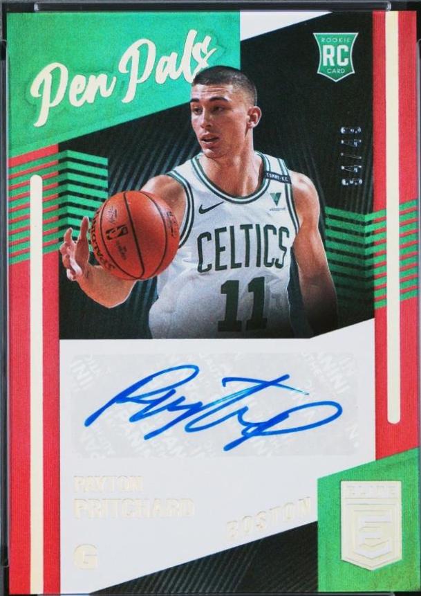Payton Pritchard #PPPPR 2020 Panini Donruss Elite Pen Pals Autographs Basketball