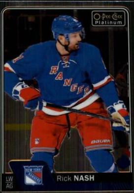 Rick Nash #82 2016-17 O-Pee-Chee Platinum Hockey