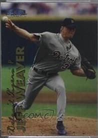 Jeff Weaver #U-109 Baseball Cards 1999 Fleer Update