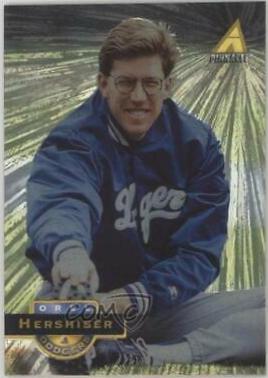 Orel Hershiser #58 Baseball Cards 1994 Pinnacle Museum Collection
