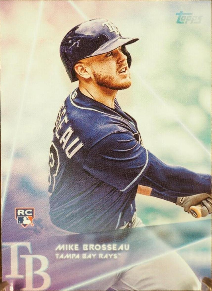 Mike Brosseau #23 Baseball Cards 2020 Topps X Steve Aoki
