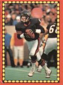 13 - Jim McMahon VAR - Chicago Bears  VAR: Webster Slaughter Back