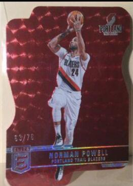 Norman Powell #199 2021 Panini Donruss Elite Basketball