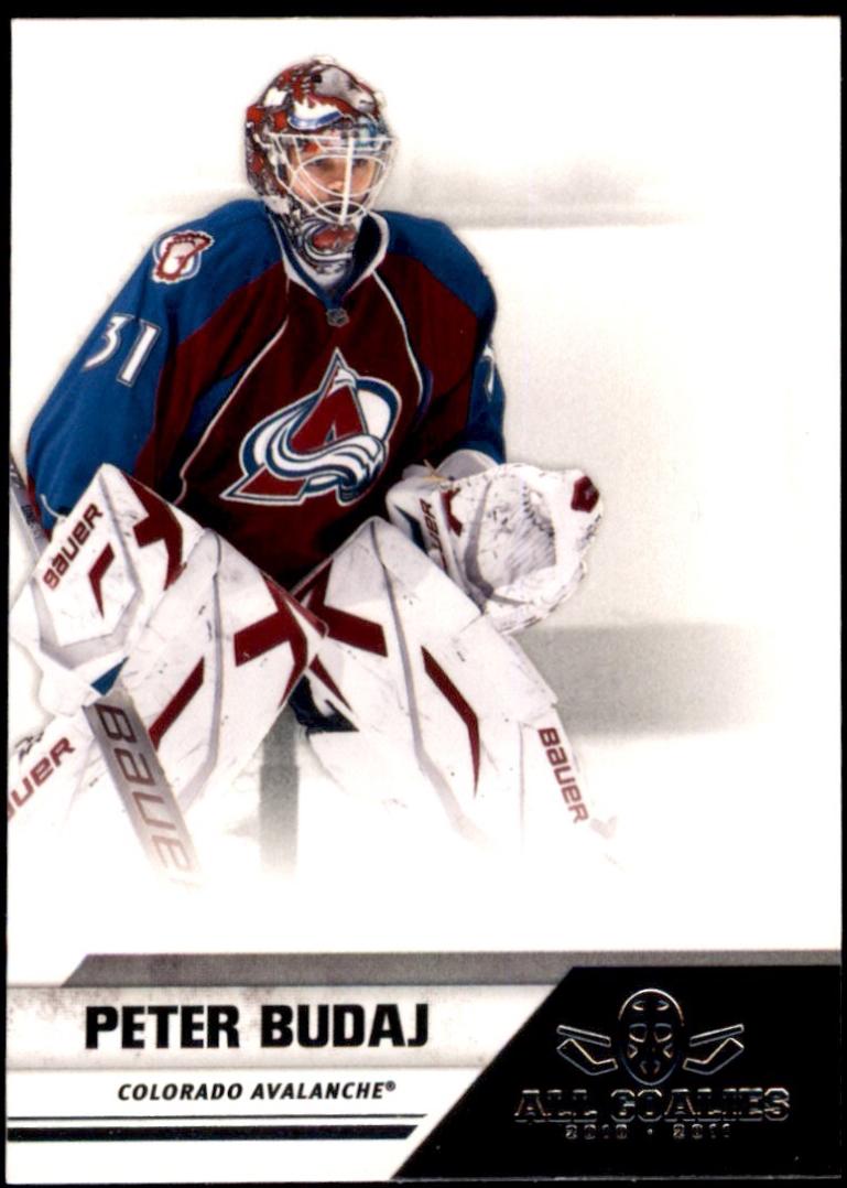 Peter Budaj #20 Hockey Cards 2010 Panini All-Goalies