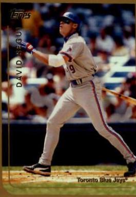 David Segui #T116 Baseball Cards 1999 Topps Traded