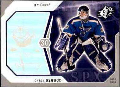 Chris Osgood #83 Hockey Cards 2003 SPx