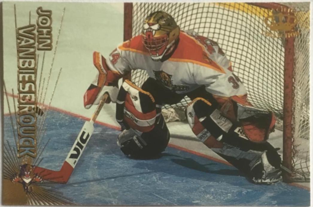 John Vanbiesbrouck #34 Hockey Cards 1997 Pacific Crown