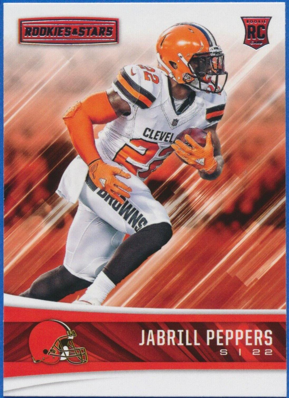 Jabrill Peppers #218 Football Cards 2017 Panini Rookies & Stars