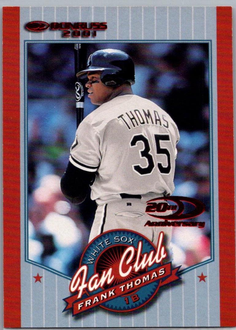 Frank Thomas #207 2001 Donruss Baseball