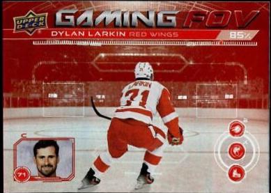 Dylan Larkin #GFOV-1 Hockey Cards 2024 Upper Deck Gaming FOV
