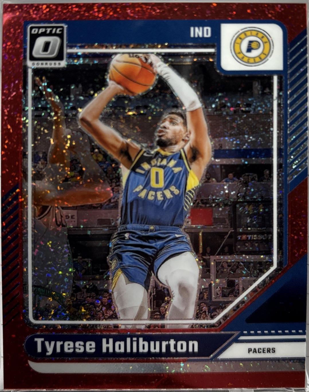Tyrese Haliburton [Red Sparkle] #215