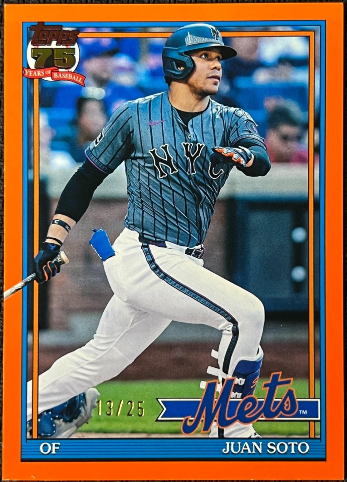 Juan Soto [Orange Crackleboard Foil] #T91-82