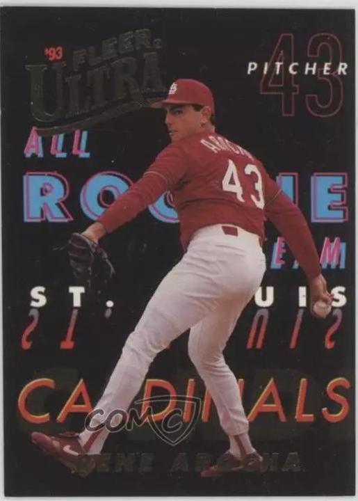 Rene Arocha #1 Baseball Cards 1993 Ultra