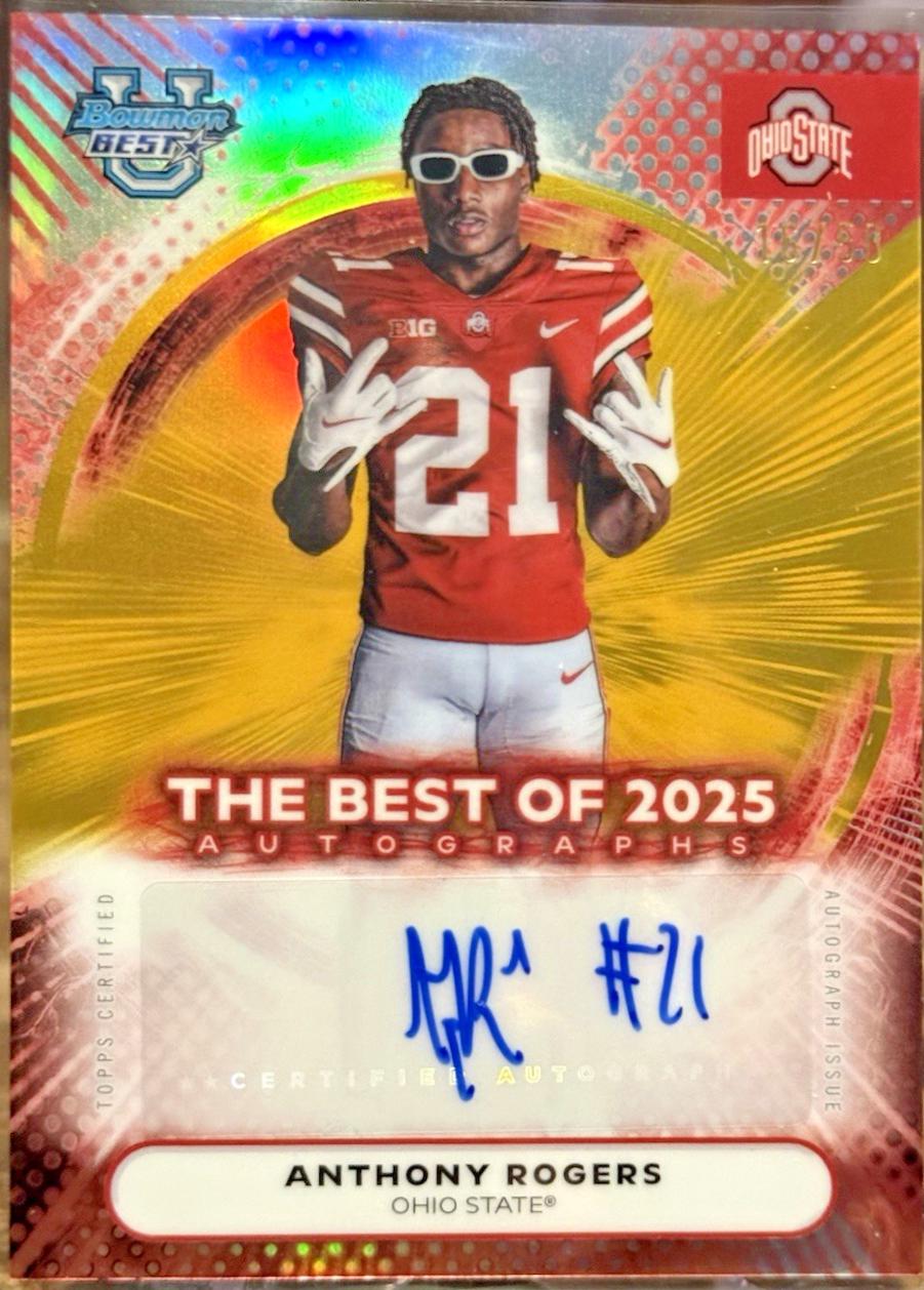Anthony Rogers [Gold] #BOA-AR