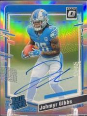 Jahmyr Gibbs [RPS Autograph Holo] #236 Football Cards 2023 Panini Donruss Optic Prices