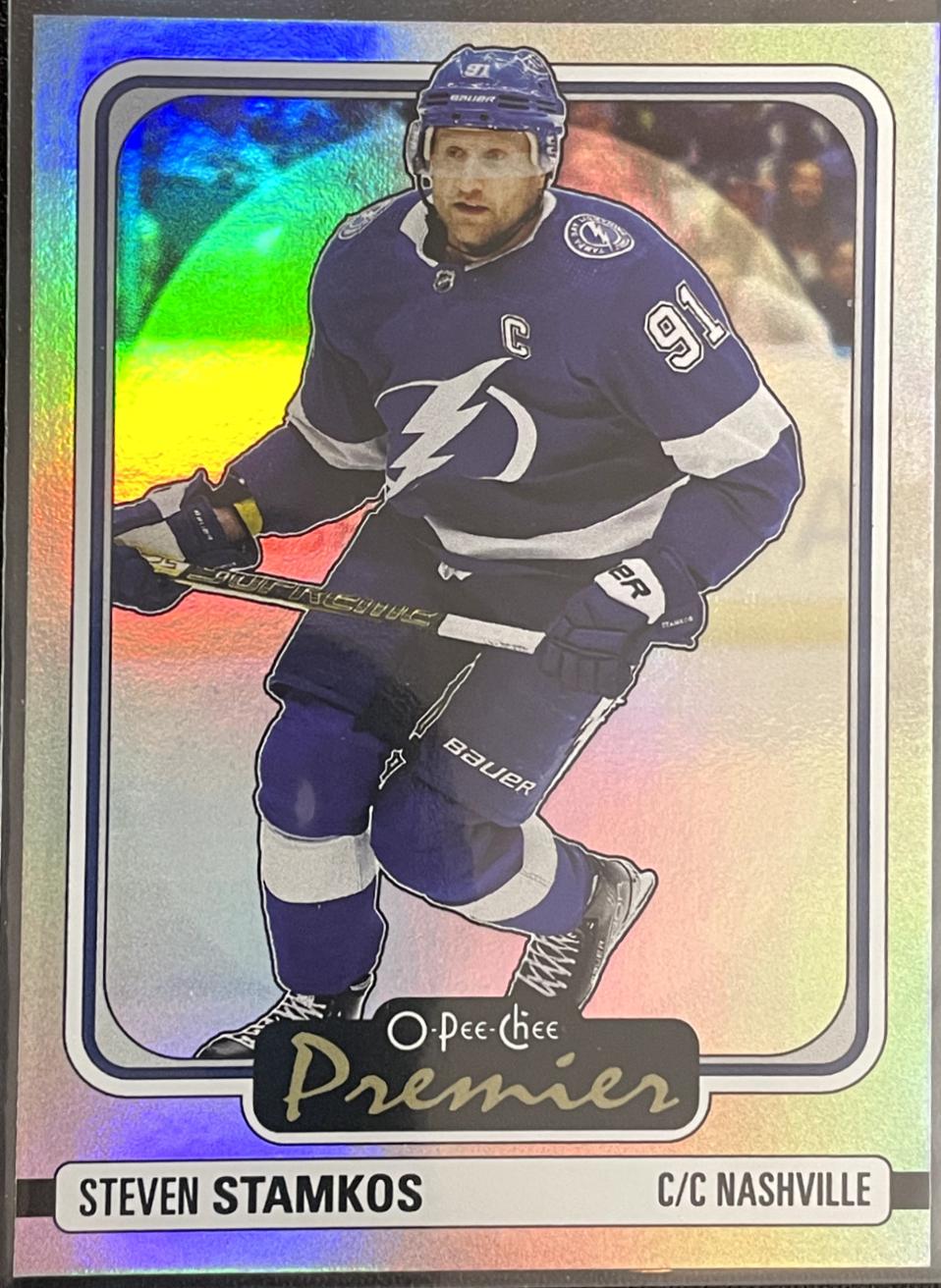 Steven Stamkos #P-14 Hockey Cards 2024 O-Pee-Chee Premier