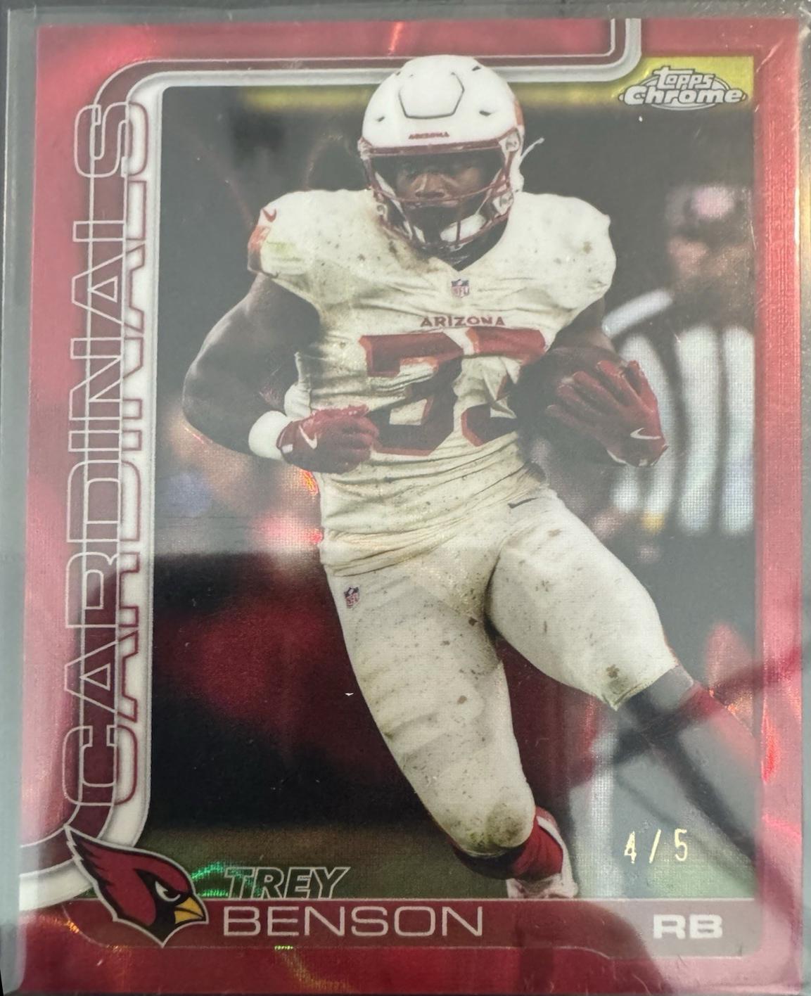Trey Benson [Leather Red] #7