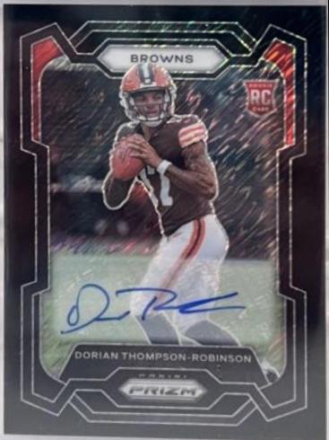 Dorian Thompson Robinson [Autograph Black Shimmer] #322