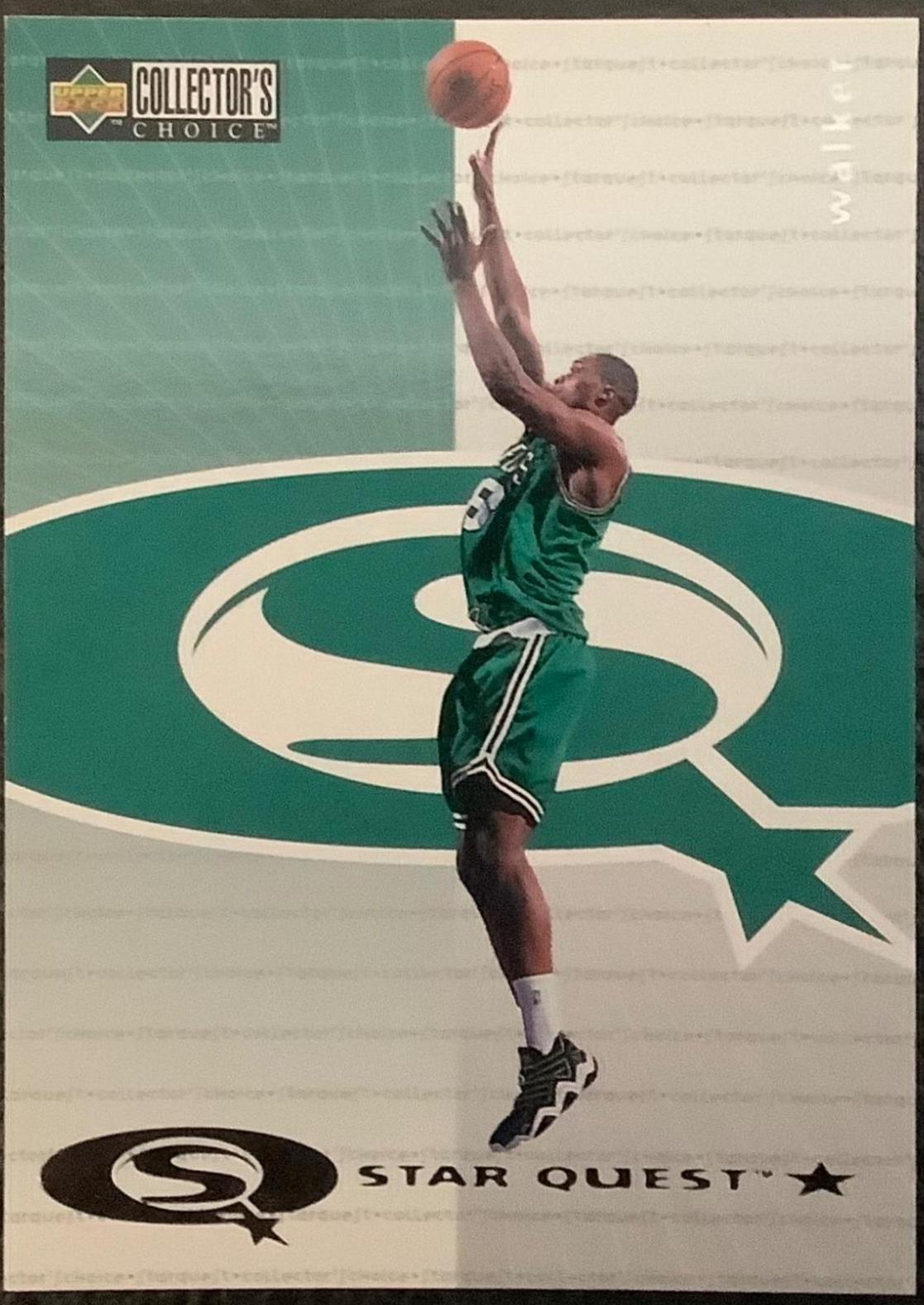 Antoine Walker #SQ109 Basketball Cards 1997 Collector's Choice Starquest