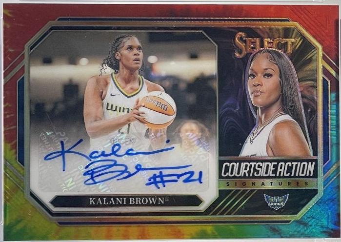 Kalani Brown [Tie-Dye Prizm] #CSA-KB