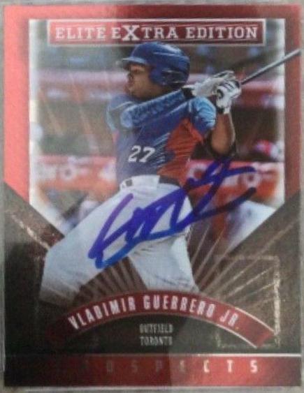 Vladimir Guerrero Jr. #169 2015 Panini Elite Extra Edition Baseball