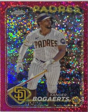 Xander Bogaerts [Magenta Speckle Refractor] #32